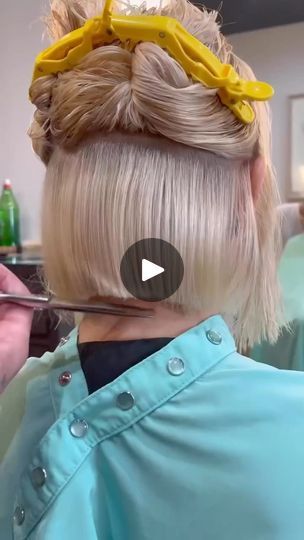 1M views · 15K reactions | Soft bob haircut tutorial | Awesome advice as always from @domdomhair • •Soft bobby tutorial• It’s super easy to say it all looks the same but if you cut hair you know that there... | By Hairbrained | Facebook Bob Back View Short, Short Bob Back View, Bob Haircuts Back View, Back View Of Bob Hairstyles, Soft Bob Haircut, Bob Back View, Soft Bob, Bob Haircut Tutorial, Bob Haircut Back View