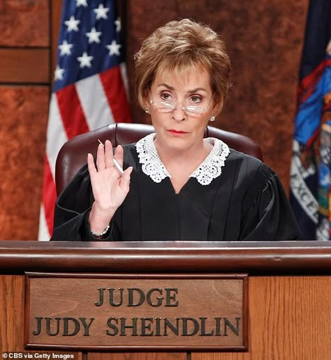 Judge Judy Sheindlin moves to streaming service IMDb TV as CBS courtroom show ends after 25 years | Daily Mail Online Big Collage, Judge Judy Sheindlin, Podcast Photoshoot, An Abundance Of Katherines, Heels Boots Outfit, Court Room, Jury Duty, Trial Court, Judge Judy