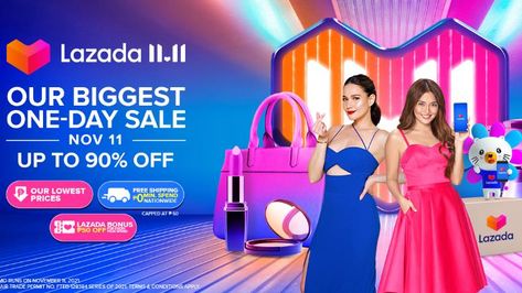 Lazada, one of the leading eCommerce platforms in the Philippines, is celebrating its long awaited 11.11 Biggest One-Day… Miss Universe Philippines, Sport Suv, Best Online Shopping Sites, New Suv, One Day Sale, Social Media Design Inspiration, Low Low, Ecommerce Platforms, Luxury Fragrance