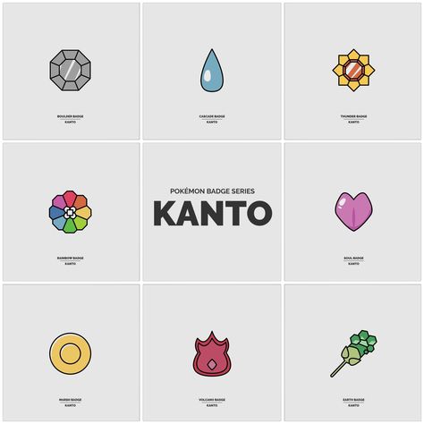 Kanto badges I drew! I posted Kalos first but I'll do the rest in order. Pokemon Gym Badges Tattoo, Pokemon Gym Badges, Pokemon Patch, Pokemon Kanto, Pokemon Logo, Pokemon Badges, Gym Badges, Pokemon Diy, Pokemon Sketch