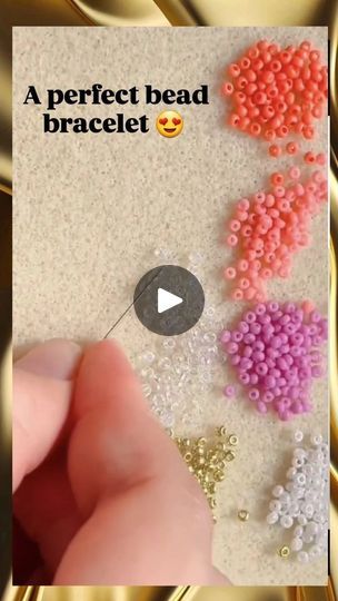 14K views · 948 reactions | A perfect bead bracelet tutorial on your way 😍💐also I've mentioned the link to the channel below.!
~
Creator:-@andreag.bravo
~
~
🎀follow for more 🎀
✨️dm for any query ✨️
~
#handmade #jewelrygram # #jewelrydesign #earrings #jewelrymaker #jewelrylovers#jewelrymaking #gemstonejewelry #jewelryshop #fashion #necklace #jewelrylover #silverjewelry#golddesigns#silverjewelry #gold#diamondring #diamondfacts #jewellerydesign #bracelets #fashionjewelry #gemstone #support#postoftheday❤️🔥 |  | sydneysky_ · Match my freak? Bead Bracelet Tutorial, Diamond Facts, Bead Tutorials, Beaded Bracelets Tutorial, Beaded Jewlery, Seed Bead Tutorial, Bracelet Tutorial, Beading Tutorials, Jewelry Maker