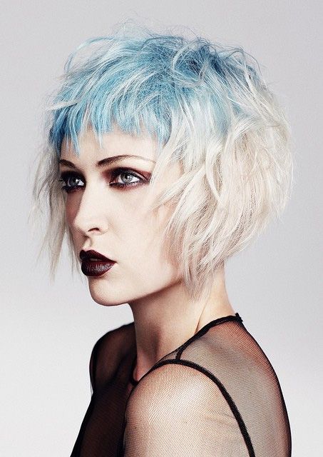 Razored Haircuts, Kort Bob, Short Scene Hair, Long Hairstyle, Layered Hairstyles, Hairstyle Gallery, Alternative Hair, Scene Hair, Pastel Hair