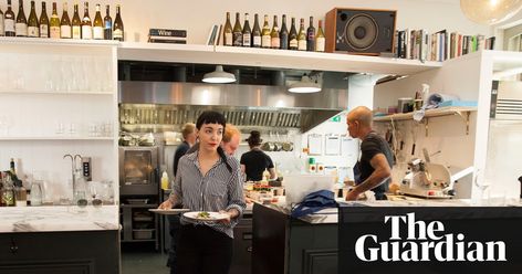 Leroy, London: ‘Give me a noisy, naughty bar like this any day’ – restaurant review | Life and style | The Guardian Pot Noodle, London Eats, White Asparagus, Vegan Dog, Red Onion Salad, Beetroot Salad, Vegan Mayo, Food Critic, London Restaurants