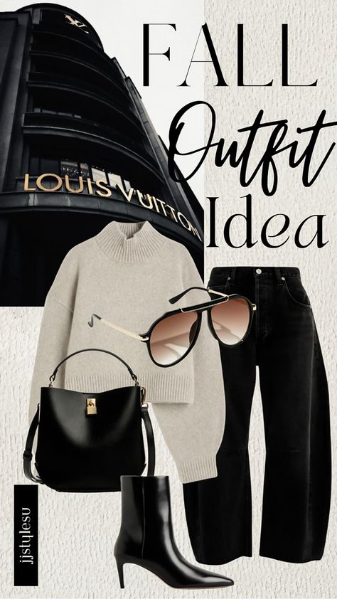 Louis Vuitton Outfit Ideas, Louis Vuitton Outfit, Money Clothes, Androgynous Style, Mock Turtleneck Sweater, Fall Styles, Old Money Style, Wardrobe Style, Kpop Fashion Outfits