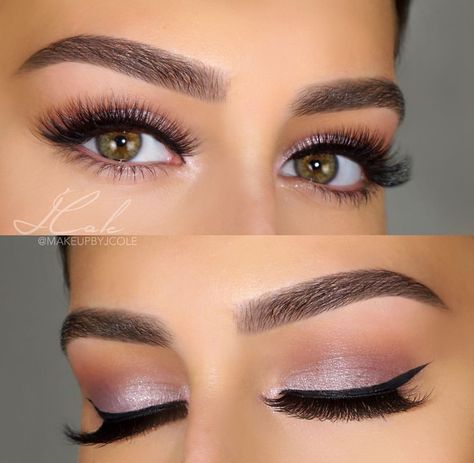 Light purple look by @makeupbyjcole Light Purple Makeup Looks, Light Purple Makeup, Eye Makeup Summer, Eye Makeup Everyday, Eye Makeup Silver, Eye Makeup Halloween, Eye Makeup Smokey, Eye Makeup Pink, Eye Makeup Wedding