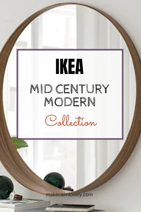 Ikea Mid Century, Ikea Mid Century Modern, Interior Ikea, Hacks Ikea, Mid Century Modern Bedroom, Decor Ikea, Mid Century Living, Mid Century Modern Living, Living Modern