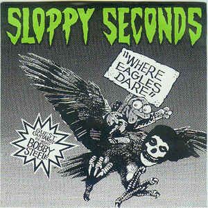 Sloppy Seconds - Where Eagles Dare: 7", Red For Sale | Discogs Eagle Swooping Down, Where Eagles Dare Poster, Swoop Eagles Mascot, Sloppy Seconds, Glenn Danzig, Where Eagles Dare, Records Vinyl, Cats Artists, Meow Meow