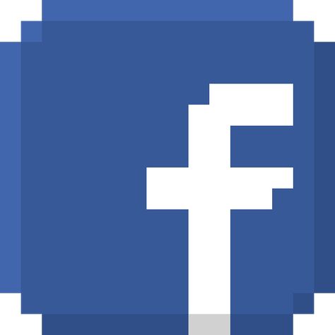 Facebook, pixel, logo Icon Free Pixel Icons For Apps, Facebook Icon Aesthetic, App Icons Facebook, Social Media Logos Icons, Pixel App Icons, Facebook Aesthetic, Pixel Logo, Photo Pixel, Pixel Icons