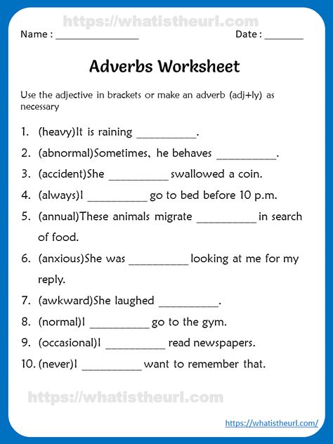 Adverbs Worksheets for 4th Grade English Worksheets For Grade 4 Grammar, 4th Class English Worksheets, Adverb Worksheet For Class 3, Adverbs Worksheet For Grade 1, 4th Grade Grammar Worksheets, Adverb Activities 4th Grade, Adverbs Worksheet Grade 3, Adjectives Worksheet 4th Grade, English Worksheets For Grade 4