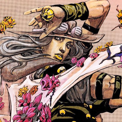 Gyro Zeppeli, Steel Ball Run, Ball Run, Hair