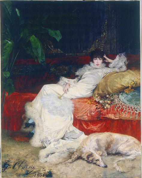 Georges Clairin "Portrait of Sarah Bernhardt" 1900 | by Art & Vintage Sara Bernhardt, Sarah Bernhardt, Edouard Vuillard, Carl Larsson, John Singer Sargent, William Turner, Hur Man Målar, Edgar Degas, Pierre Auguste Renoir