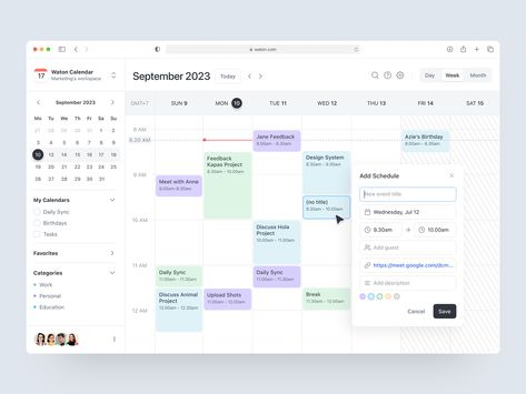 Calendar Web Design, Calendar Ui Design, Employee Dashboard, Calender Ui, Calendar Dashboard, Project Calendar, Timetable Design, Organizational Chart Design, Task Calendar