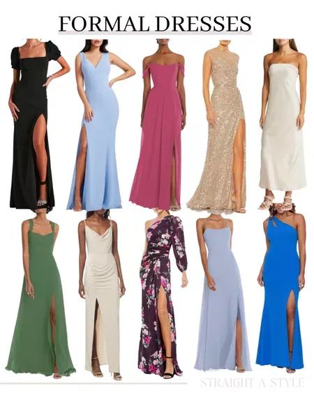 Formal Dresses / Black Tie Dress / Black Tie Wedding Guest / Formal Party Dress / Spring Formal Dress / Sequin Dress / Maxi Dress / Fancy Dress #LTKSeasonal #LTKwedding #LTKstyletip Black Tie Attire For Women Wedding Summer, Black Tie Summer Wedding Guest, Black Tie Optional Dress Women, Maxi Dress Fancy, Spring Formal Dress, Black Tie Optional Dress, Formal Dresses Black, Spring Formal Dresses, Black Tie Wedding Guest