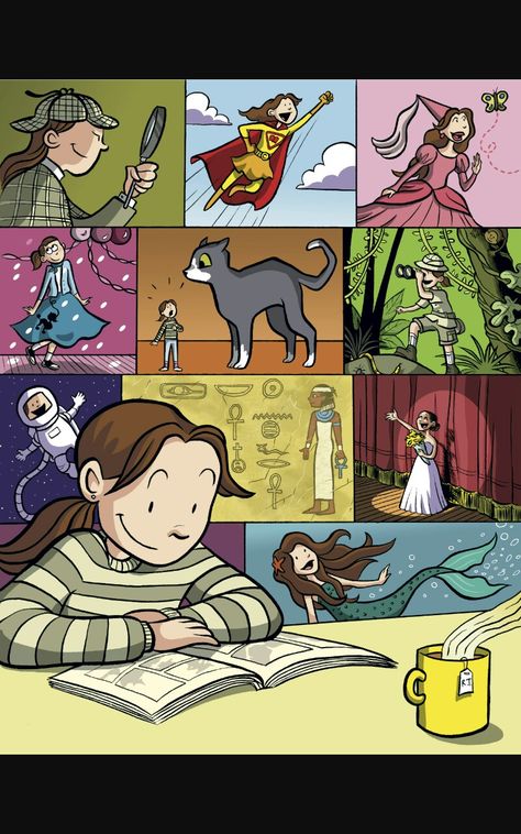 Scholastic Raina Telgemier Poster Raina Telgemeier, Library Posters, Reading Posters, Reading Art, Cat Books, World Of Books, Famous Books, Book Reader, Library Books