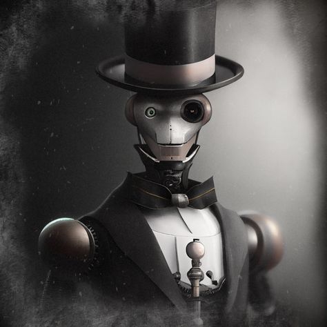 Robot Butler, Robotics, A Series, Art Artist, Old School, Digital Art, Composition, Range, Quick Saves