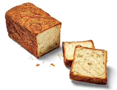 The Croissant Loaf Is Proof That Everlasting Flakiness Can Exist | Bon Appétit Croissant Loaf, Croissant Bread, Bon Appetit Magazine, Sandwich Bread Recipes, Homemade Popsicles, Loaf Recipes, Baked Bread, Pan Recipes, Baking Project