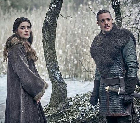 Uhtred And Aethelflaed, The Last Kingdom Series, Millie Brady, Uhtred Of Bebbanburg, Alexander Dreymon, Last Kingdom, Game Of Thrones Funny, Vikings Tv, The Last Kingdom