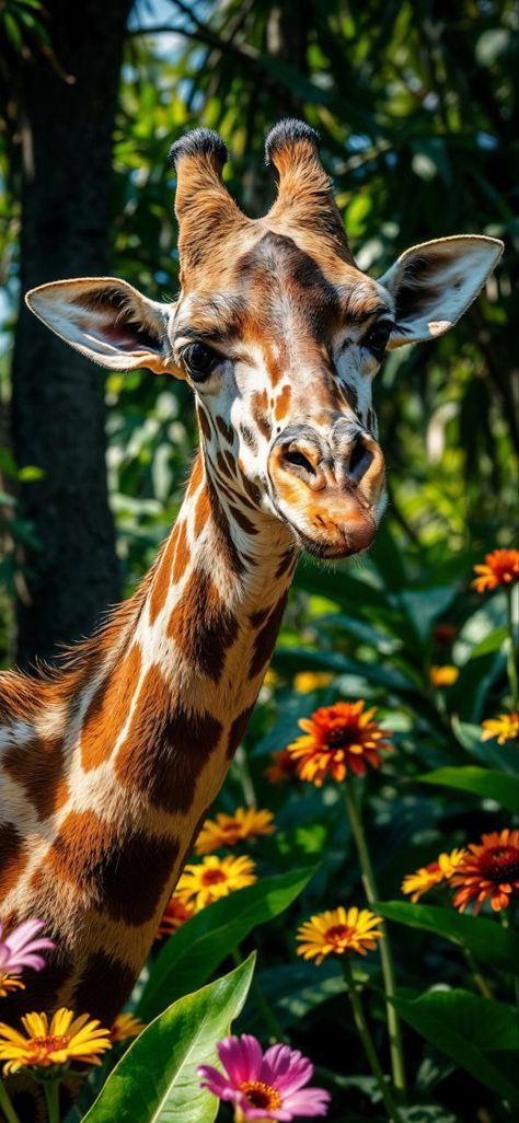 Giraffes Aesthetic, Giraffe Collage, Giraffe Photography, Cute Animals Images, Giraffes, Animals Images, Nature Art, Art Inspo, Photo Art