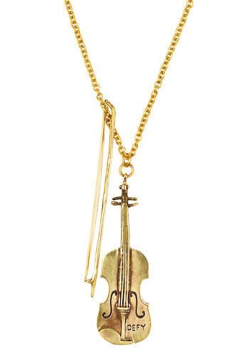 Tiny Violin, Trendy Jewerly, Music Jewelry, Bagan, A Necklace, Lovely Necklace, Unique Necklaces, Cute Jewelry, Violin