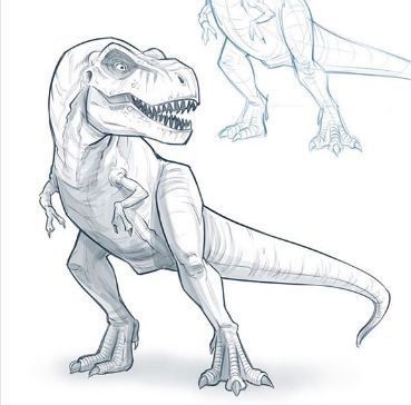 T Rex Drawing, Wildlife Drawings, T Rex Tattoo, Feet Drawing, Dinosaur Sketch, Body Sketches, Star Wars Drawings, Photoshop Painting, Tattoo Art Drawings