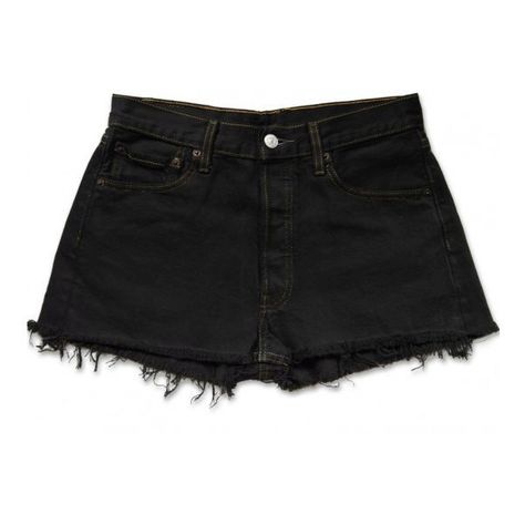 Vintage 90s Levi's Black Colored Dark Wash High Waisted Rise Cut Offs... ($49) ❤ liked on Polyvore featuring shorts, bottoms, ripped high waisted shorts, distressed jean shorts, high waisted jean shorts, cut off denim shorts and high-waisted shorts Distressed High Waisted Shorts, Vintage High Waisted Shorts, Shorts Ripped, Destroyed Denim Shorts, Vintage Denim Shorts, Black High Waisted Shorts, Ripped Jean Shorts, Ripped Denim Shorts, Black Jean Shorts