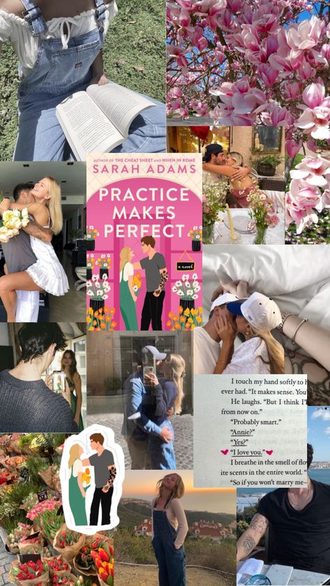 Practise makes perfect by Sarah Adams #books #bookshuffles Clean Romance Books, Sarah Adams, Romcom Books, Contemporary Romance Novels, Book Reading Journal, Book Bucket, A Aesthetic, Practice Makes Perfect, Dream Book