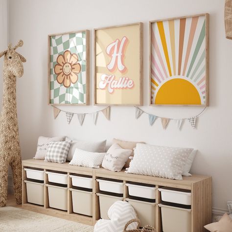 Girls room wall decor