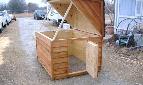 Well cover Well Pump House, Water Well House, Well Pump Cover, Generator Shed, Insulated Dog House, Well House, Dog House Plans, House Heating, Pump House