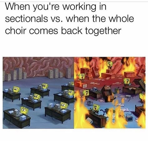 Choir Memes Funny, Choir Jokes, Choir Quotes, Choir Humor, Color Guard Memes, Teaching Orchestra, Musician Jokes, Theatre Jokes, Music Puns