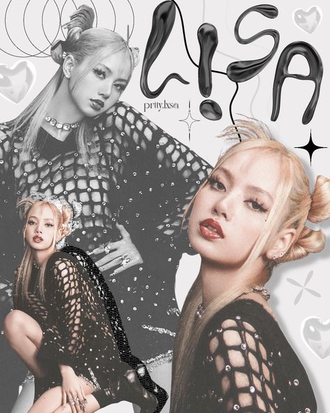 Lalisa Poster, Blackpink Prints, Cap Cup, Edits Aesthetic, Blackpink Aesthetic, Pop Posters, Kpop Posters, Apa Aja, Lalisa Manobal