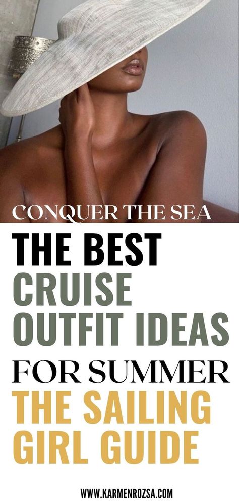 Find the best cruise outfit ideas for your cute summer aesthetic! Boat cruise outfit for black girls and every ethnicities! The best yacht cruise outfit for women! Boating Outfit Women Summer, Boat Cruise Outfit Summer Yachts, Evening Boat Ride Outfit, Boat Cruise Outfit Black Women, Boat Cruise Outfit Summer, Yacht Party Outfit Black Women, Boat Party Outfit Summer Yachts, Yacht Outfit Women Classy, Boat Outfit Women