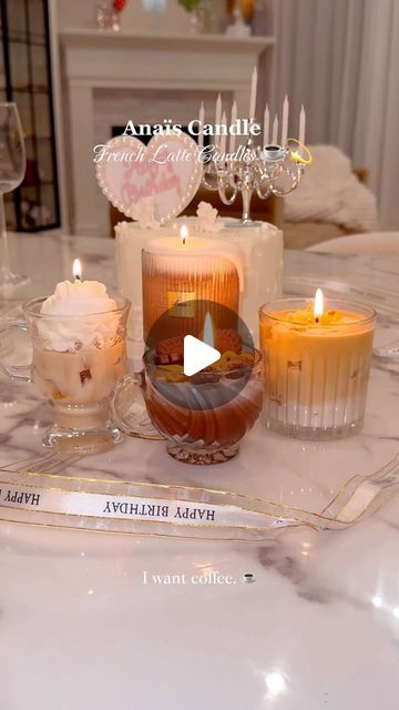 Anais Candle on Instagram: "FREE handcrafted candle with every order! ☕️ Transport to a lavish Parisian café with these exquisite latte candles! Designed and handcrafted by our artists to look just like the delicious lattes topped with foamed milk and chocolate shavings! They bring all the charm and romance of Paris right to your home. 

Light them up to fill your space with notes of creamy vanilla and roasted coffee. With delightful brunch vibes and French inspired aesthetics, They make the perfect gifts for coffee and dessert lovers!

Bring a little joie de vivre into your home décor - order these latte candles today!" Anais Candle, Coffee And Dessert, Brunch Vibes, Parisian Cafe, Handcrafted Candles, Milk Foam, Roasted Coffee, Dessert Lover, Chocolate Shavings