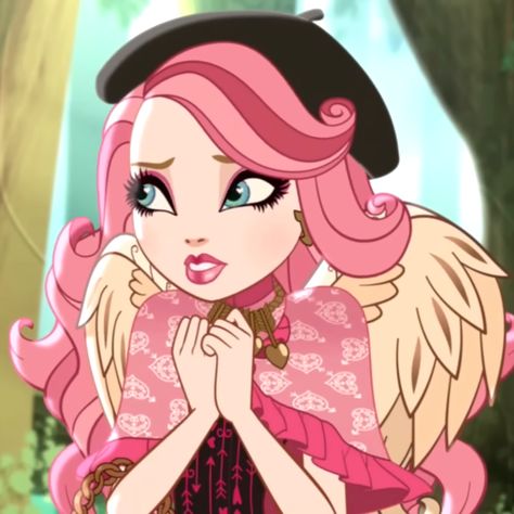 Ca Cupid Ever After High, Cupid Pfp, Ever After High Pfp, Cupid Ever After High, Cupid Icon, Eah Icons, Ca Cupid, High Pfp, Ever After High