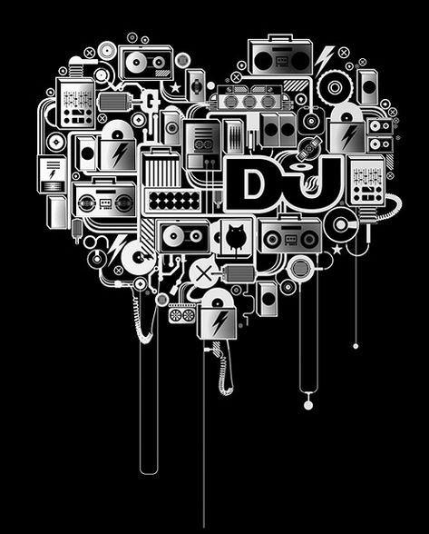 — DJ Magazine Artwork and design © BoseCollins / DJ... House Music Artwork, Magazine Artwork, Images Pop Art, Dj Room, Dj Art, Dj Logo, Trance Music, Magazine Illustration, Music Tattoo