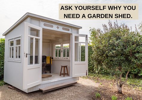 Craft Your Space: Building a DIY Garden Shed from Scratch - DIY projects for everyone! Diy Garden Shed, Space Building, Shed Home, Shed Building Plans, Lure Making, Diy Shed, She Shed, Tips And Advice, Garden Shed