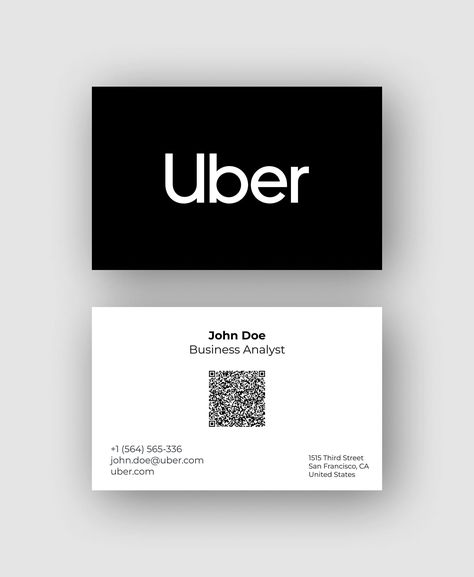 Personalized Digital Business Card Design with QR Contact Scan Creative Visiting Card, Digital Business Card Design, Business Cards Black, Business Cards Modern, Business Card With Qr Code, Freelance Business Card, Fonts Style, Innovative Business Cards, Stationery Business Card