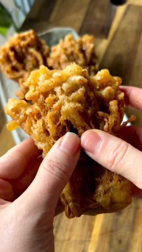 Healthy | Vegan | Recipe (@plantbasedly) on Threads Fried Enoki Mushroom Recipe, Fried Enoki Mushroom, Mushrooms Enoki, Enoki Mushroom Recipe, Indulgent Recipes, Enoki Mushrooms, Food Inspo, Plain Flour, Asian Inspired