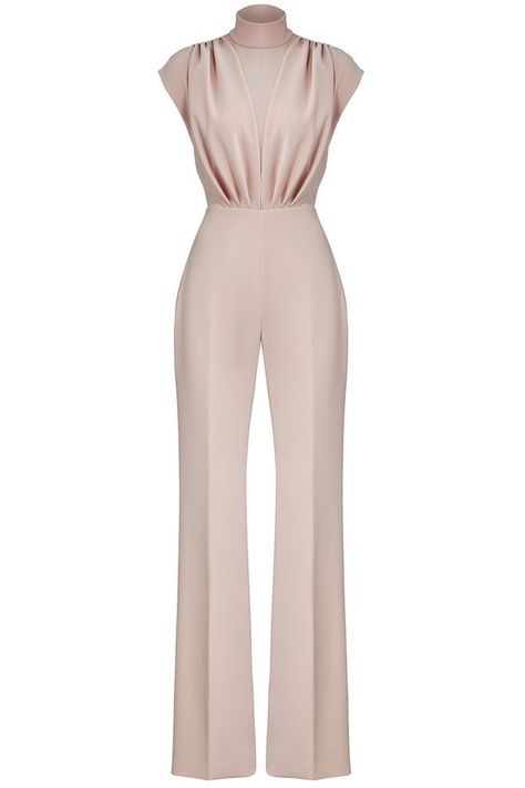 Rose Jumpsuit, Mode Ab 50, Classy Jumpsuit, Soiree Dress, Jumpsuit Elegant, Jumpsuit Outfit, Rent The Runway, Christian Siriano, Desert Rose