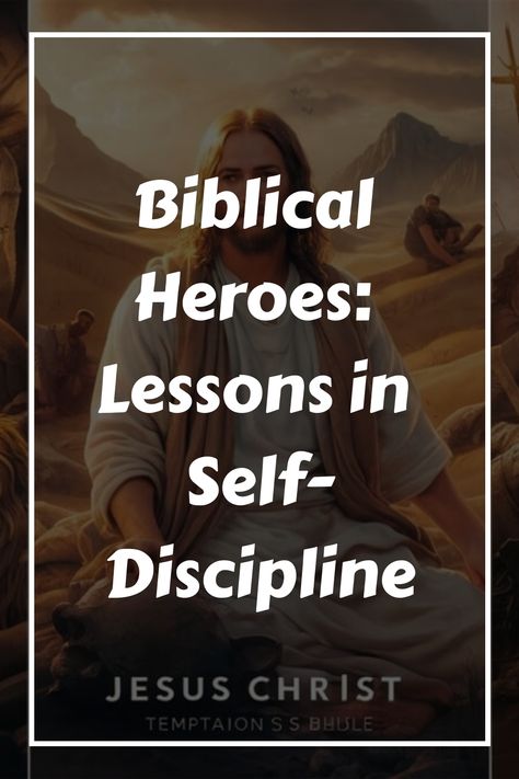 Uncover the wisdom of self-control in biblical narratives and learn how to incorporate these teachings into your everyday life. Unveil the strength that comes from mastering self-discipline and embracing restraint. Explore the profound impact self-control can have on various aspects of your life by reflecting on timeless stories and applying their lessons. Discover a newfound sense of empowerment through cultivating this valuable skill that can lead to personal growth and fulfillment. Biblical Stories, Bible Heroes, Church History, Old And New Testament, Bible Teachings, Self Discipline, The Wisdom, Self Control, New Testament