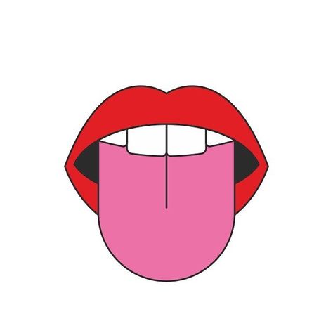 Tongue Out Tattoo, Tongue Sketch, Tongue Illustration, Small Tattoo Flash, Stickers For Edits, Hardcore Aesthetic, Punch Coaster, Net Illustration, Ramen Logo