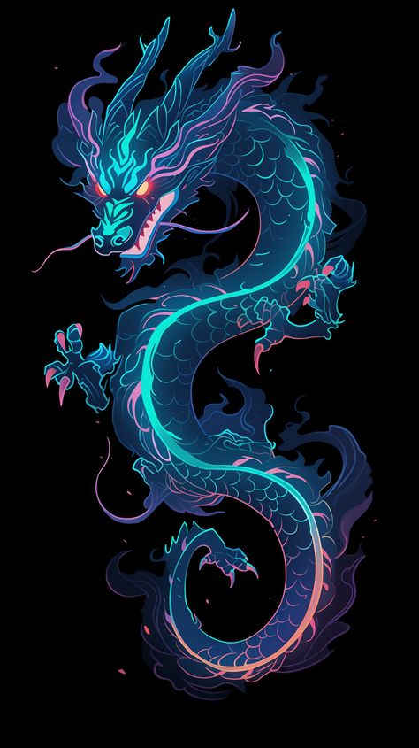 Ancient Japanese Architecture, Dragon Wallpapers, Chinese Dragons, Dragon Tattoo Art, Dragon Wallpaper Iphone, Yin Yang Art, Yin Yang Tattoos, Dragon Artwork Fantasy, Asian Dragon