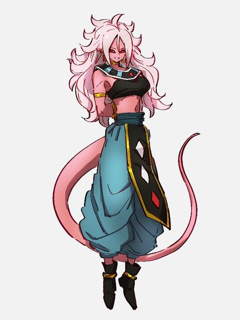 Dragon Ball Female Majin Oc, Dbz Female Majin Oc, Majin Female Oc, Female Majin Oc, Majin Oc, Dragon Ball Painting, Female Dragon, Anime Dragon Ball Goku, Dragon Ball Goku