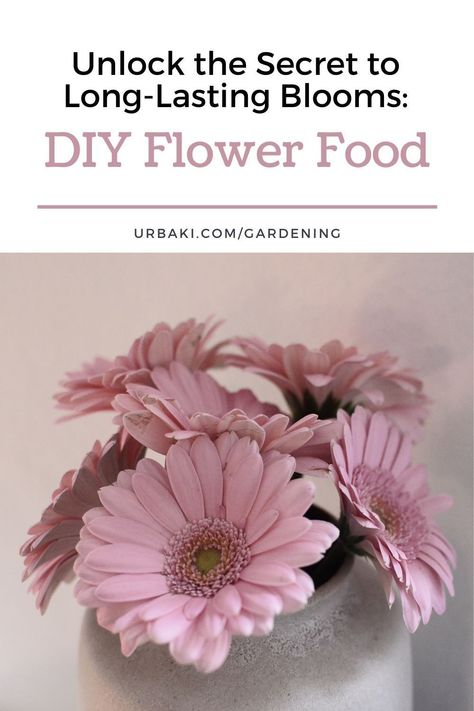 Enhance the longevity of your flower arrangements with a homemade solution crafted from everyday kitchen staples. In this article, we reveal the simple yet effective recipe for creating your own flower food using three essential ingredients: citric acid, sugar, and bleach. Experience the satisfaction of nourishing your beloved blooms and witnessing their vibrant colors and intoxicating fragrance endure for days on end. Say goodbye to wilted petals and hello to a world of flourishing beauty. How To Make Orchids Bloom Again, Kitchen Staples, A Bouquet Of Flowers, Indoor Flowers, Citric Acid, Flower Food, Bouquet Of Flowers, In Water, How To Make Your