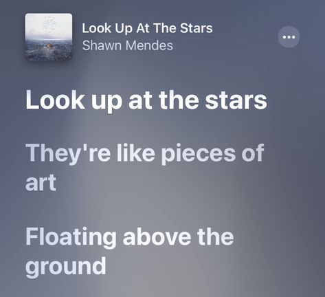 Look Up At The Stars - Shawn Mendes Insta Songs, Alchemist Quotes, Future Wall, Look Up At The Stars, Dont Be A Fool, Shawn Mendes Songs, Shawn Mendes Lyrics, Shawn Mendes Quotes, Let It Die