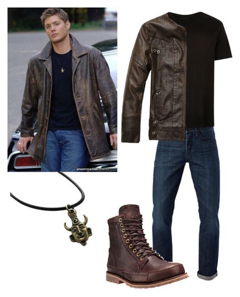 "Dean Winchester" by ekeene-1 on Polyvore featuring 3x1, mens, men, men's wear, mens wear, male, mens clothing and mens fashion Sam Winchester Outfit, Midnight Sun Book, Dean Winchester Outfit, Supernatural Inspired Outfits, Supernatural Fashion, Supernatural Outfits, Vampire Diaries Outfits, Men Fashion Casual Shirts, Rugged Style