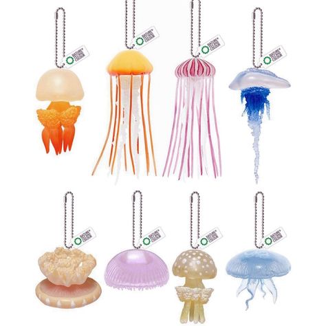 Ocean Themed Bedroom, Jellyfish Pendant, Sea Jellies, Anime Figurine, Diy Kandi Bracelets, Japan Kawaii, Jelly Fish, Anime Figurines, Fimo Clay