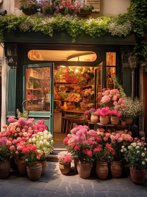 Flower Shop Exterior, Flower Shop Cafe, Rustic Coffee Shop, Italy Project, Dream Flower, Flower Shop Design, Fb Cover Photos, Diy Flower Pots, Flower Shops