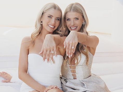 Emily Ferguson, Lauren Bushnell, Bachelor Nation, Married Woman, Wedding Rehearsal, Baby On The Way, Wedding Hair And Makeup, Reality Tv, Cute Photos