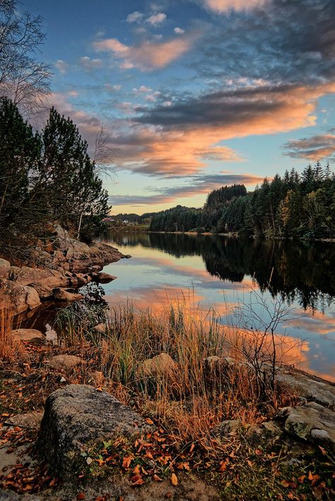 https://flic.kr/p/PU3zgG | Autumn memory, Norway Norway Nature, Big Rock, Landscape Photography Nature, Beautiful Landscape Wallpaper, Beautiful Photos Of Nature, Colorful Landscape, Landscape Wallpaper, Magical Places, Pictures To Paint