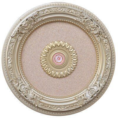 The Rose Gold Petite Round Ceiling Medallion 24 Inch Diameter is a classic round decorative ceiling Medallion or Coin. The Finish offers a stunning inner field of Rose Gold Shimmer surrounded by a frame of Soft Gold. The item comes fully finished out of the package and is Hand Cast in a lightweight Polystyrene that will never shrink, split or crack. The medallion is designed with a 1.5 inch center hole that allows for the easy use as a crown for chandeliers, light fixtures, and fans. This beauti Hollow Wall Anchors, Open Ceiling, Custom Crown, Gold Ceiling, Round Ceiling, Chandelier Decor, Trim Work, Decorative Ceiling, Flush Mount Ceiling Fan